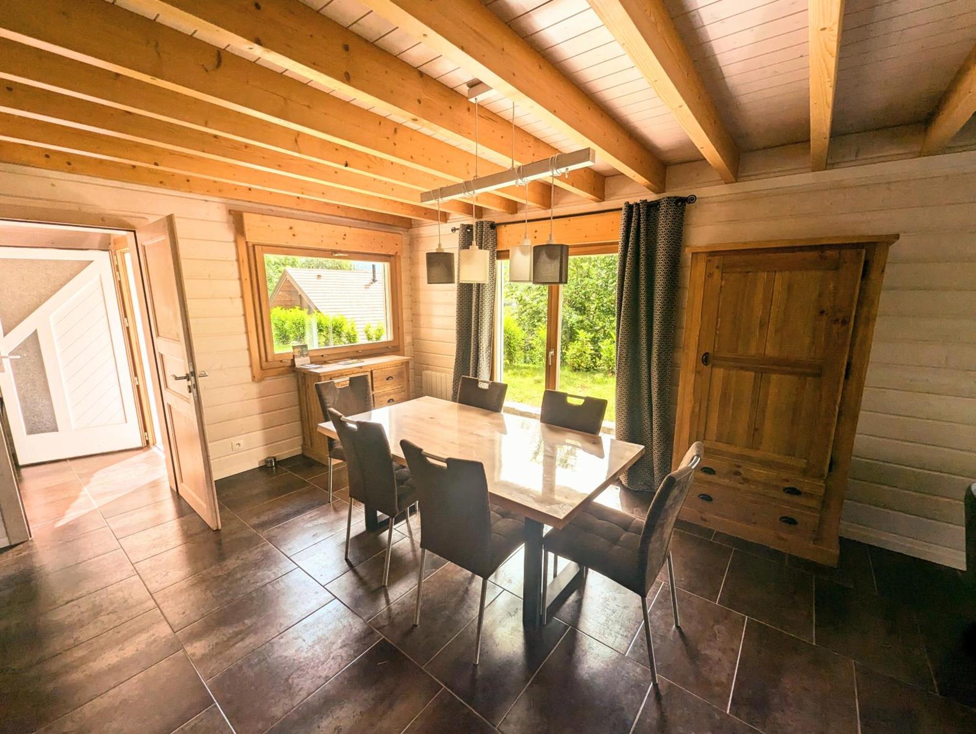 Chalet Sauna Jacuzzi 6 Personnes La Bresse Zewnętrze zdjęcie
