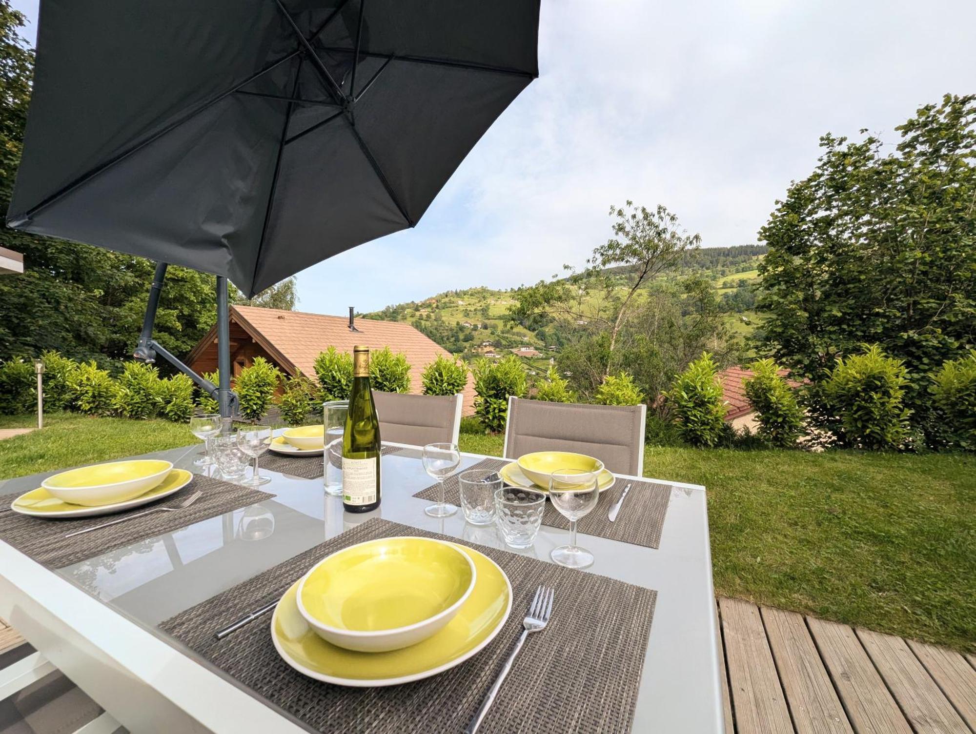 Chalet Sauna Jacuzzi 6 Personnes La Bresse Zewnętrze zdjęcie