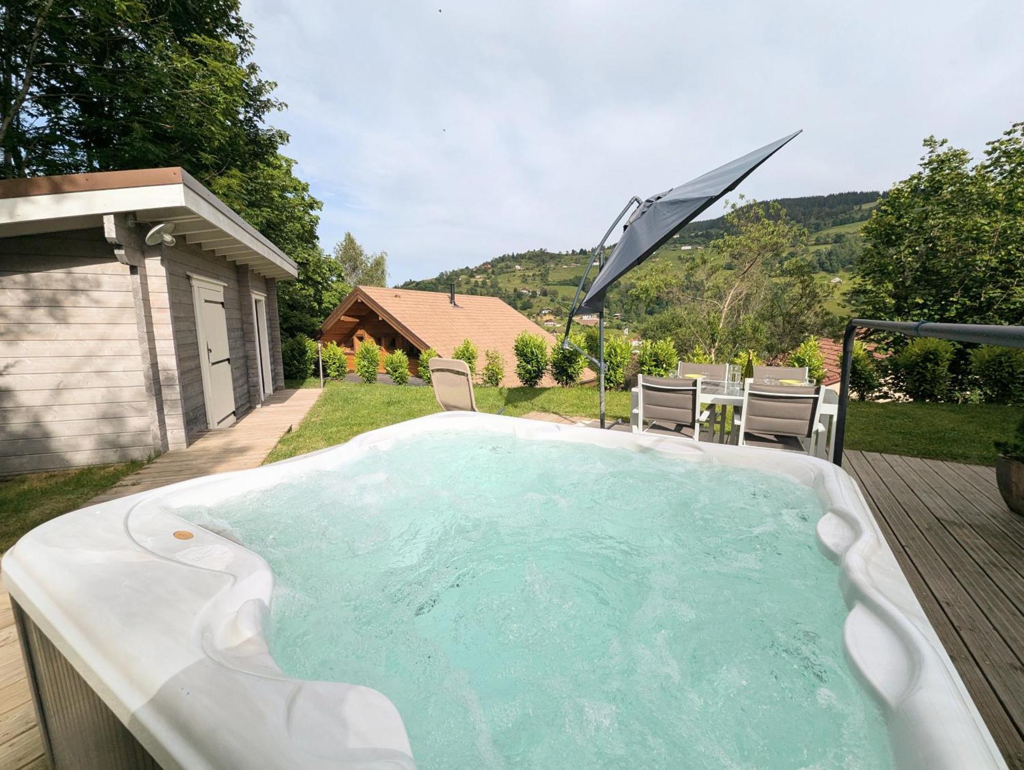 Chalet Sauna Jacuzzi 6 Personnes La Bresse Zewnętrze zdjęcie