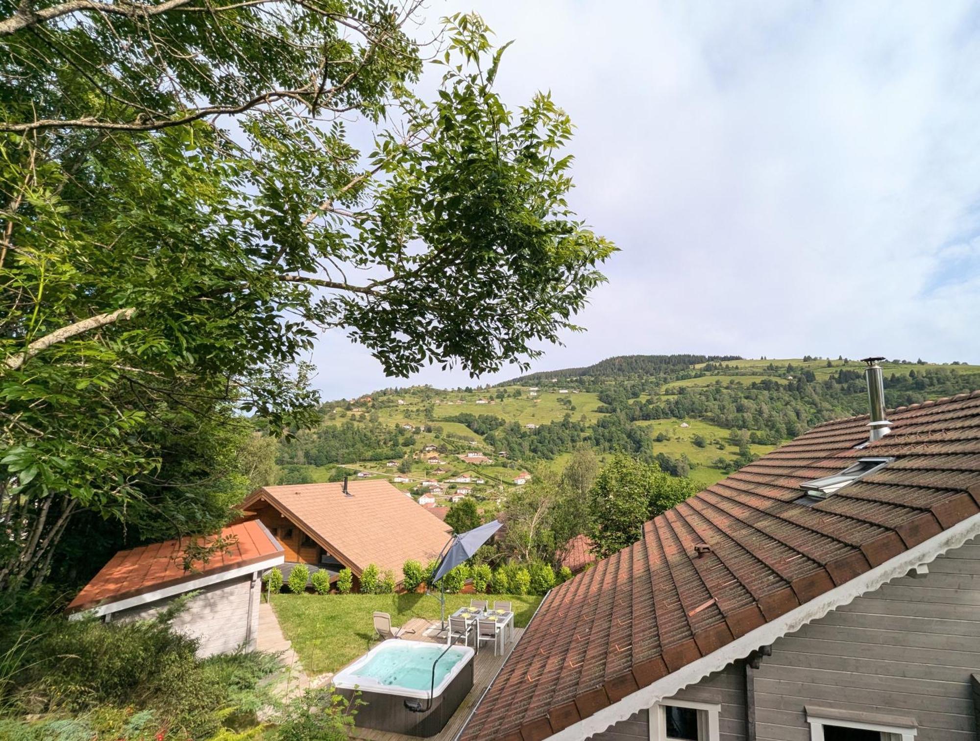 Chalet Sauna Jacuzzi 6 Personnes La Bresse Zewnętrze zdjęcie