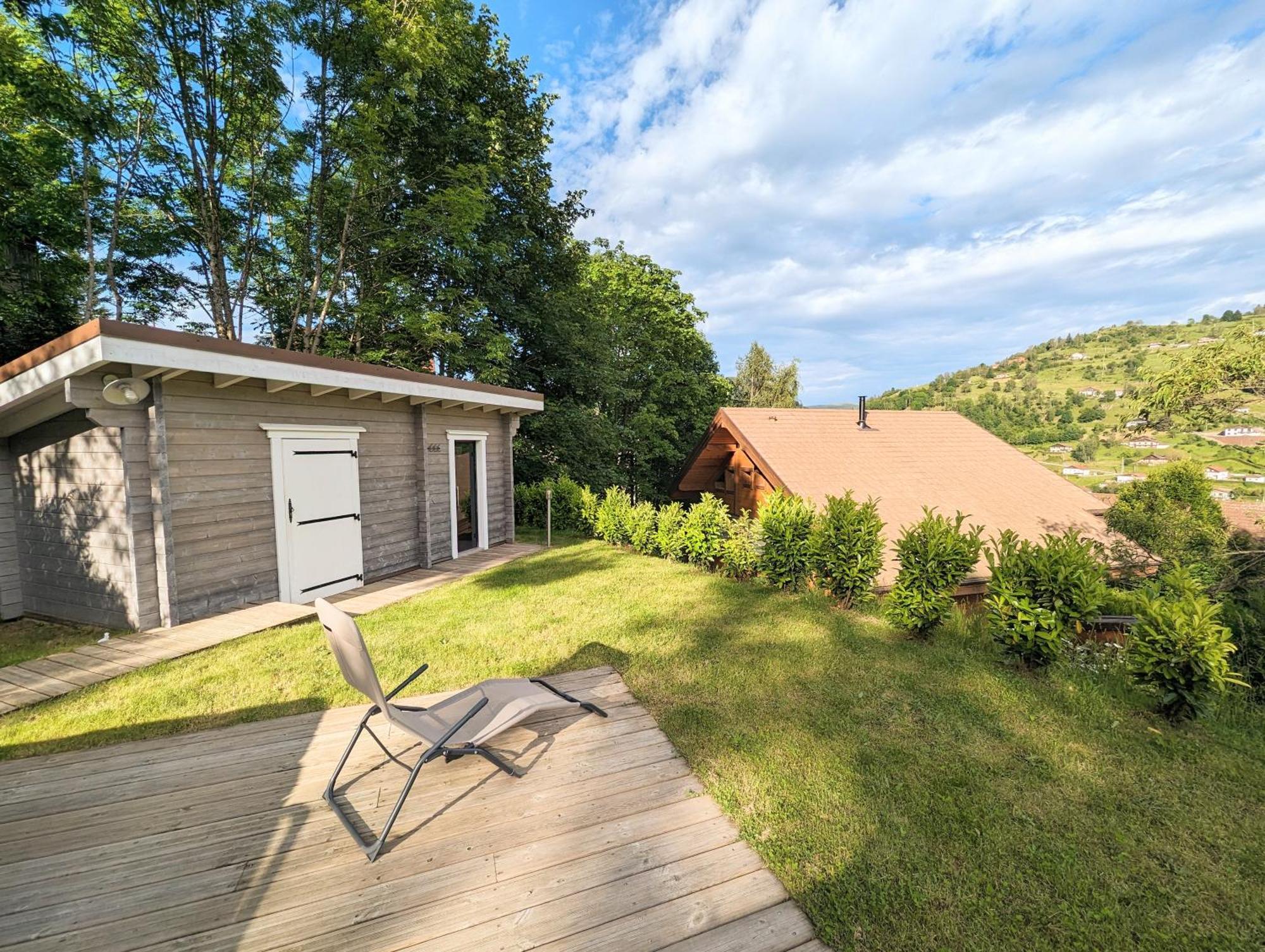 Chalet Sauna Jacuzzi 6 Personnes La Bresse Zewnętrze zdjęcie