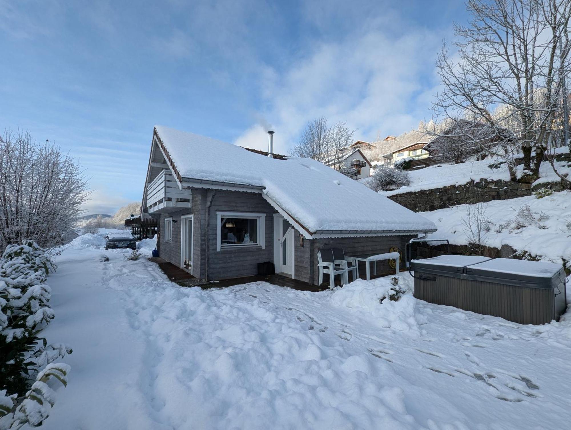 Chalet Sauna Jacuzzi 6 Personnes La Bresse Zewnętrze zdjęcie
